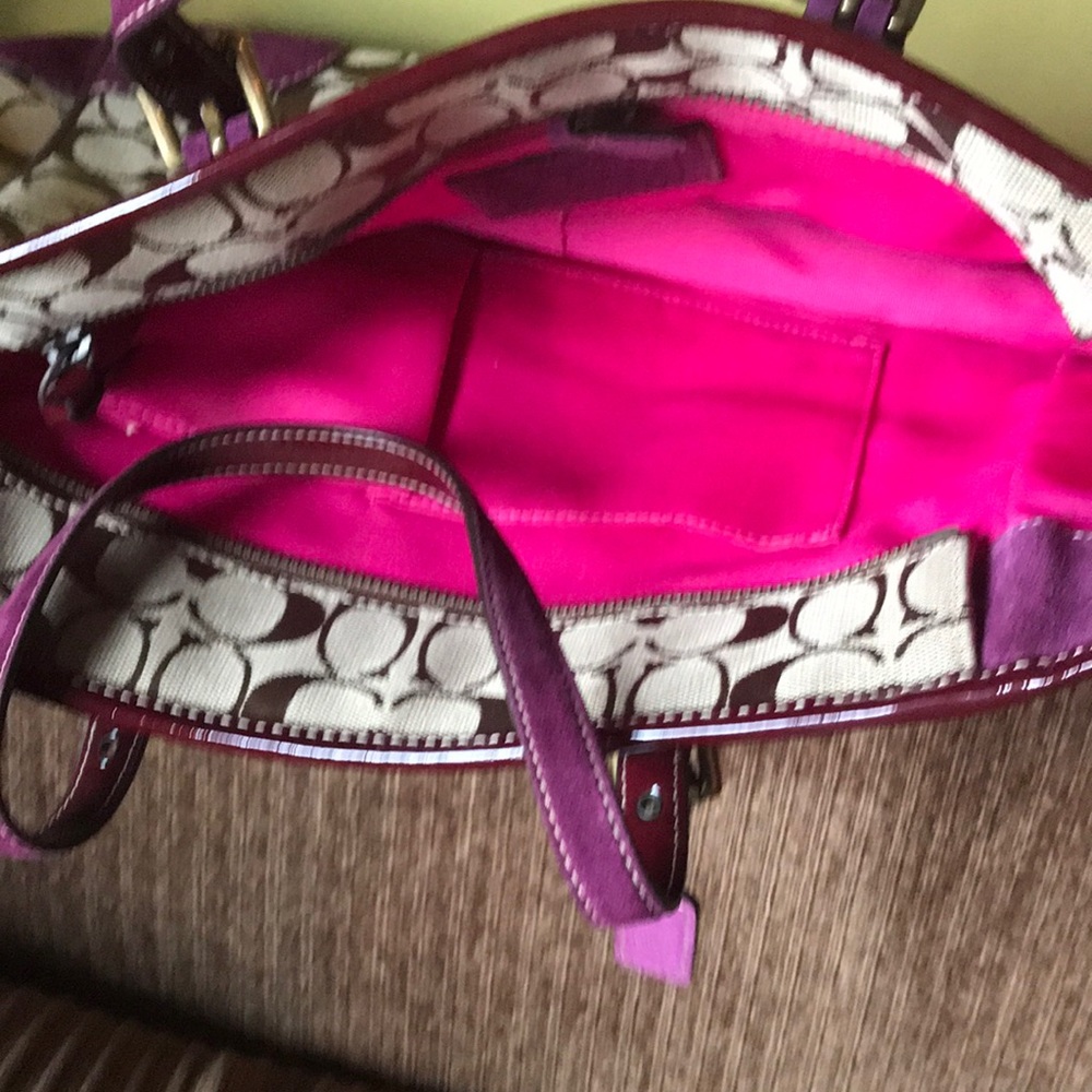 PURPLE/SuedeCOACH 🌺🌺🌺 ONLY SERIOUS OFFERS😄 - Picture 2 of 2